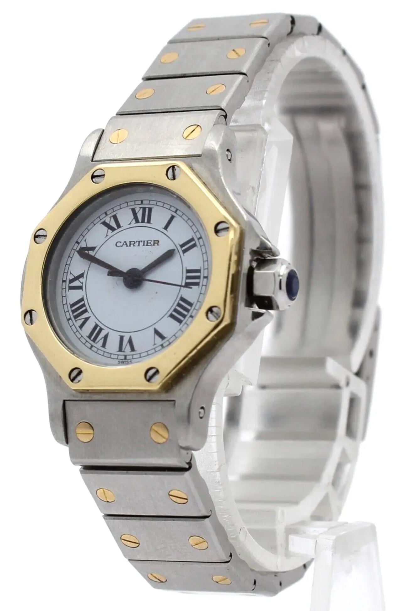 CARTIER SANTOS OCTAGONAL 0907, AUTOMATIC, 25.00 MM , New unused Vintage watch, Made in Switzerland